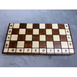 Шахматы дорожные Роял. Фабрика Wegiel