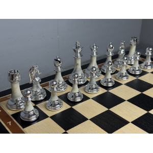Шахматы подарочные с фигурами из композита 