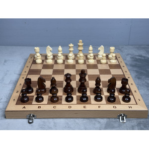 Шахматы 2 в 1 шашки подарочные магнитные