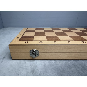 Шахматы 2 в 1 шашки подарочные магнитные