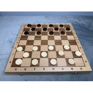 Шахматы 2 в 1 шашки подарочные магнитные