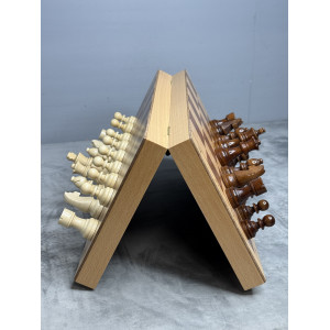 Шахматы 2 в 1 шашки подарочные магнитные