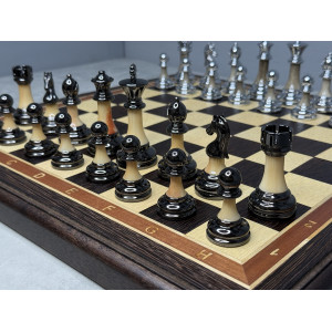 Шахматы подарочные с фигурами из композита