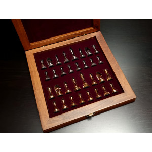 Шахматы подарочные в ларце венге