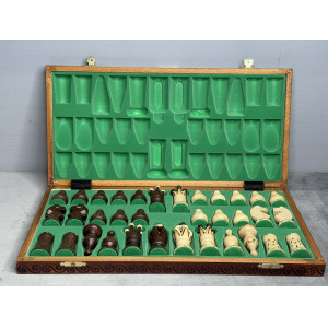 Шахматы подарочные деревянные большие Wegiel