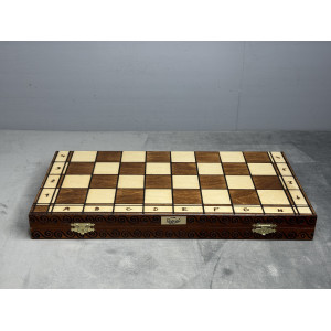 Шахматы подарочные деревянные большие Wegiel