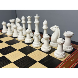 Шахматы подарочные в ларце с фигурами из мрамора