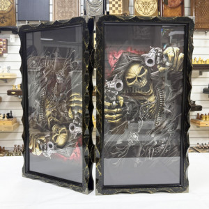 Нарды стеклянные 