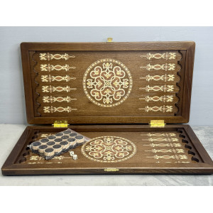 Нарды резные"Битва со Львом"