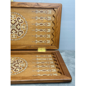 Нарды резные «Орнамент» — подарочные