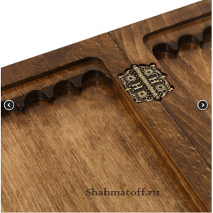 Шахматы + Нарды резные 40, Haleyan, ручная работа