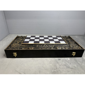 Шахматы 3 в 1 «Победа» — шахматы, шашки, нарды