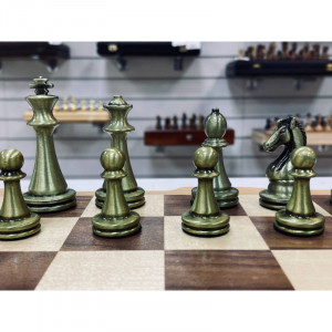 «Шахматы подарочные «Элегант» — складной набор с металлическими фигурами»