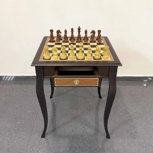 Шахматный стол "Гамбит" венге