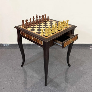 Шахматный стол "Гамбит" венге