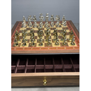 Подарочные шахматы "Средневековье" в ларце