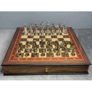 Подарочные шахматы "Средневековье" в ларце