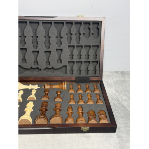 Подарочные деревянные шахматы – магнитный комплект Подарочные деревянные шахматы – магнитный комплект