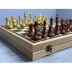 Шахматы подарочные в ларце "Классика"