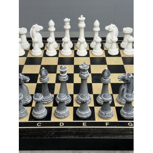 Шахматы подарочные "Королевская партия Мрамор"