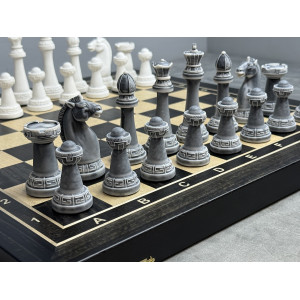 Шахматы подарочные "Королевская партия Мрамор"