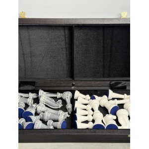 Шахматы подарочные "Королевская партия Мрамор"