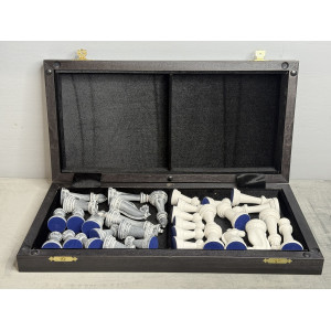 Шахматы подарочные "Королевская партия Мрамор"