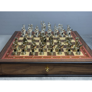 Шахматы подарочные «Гладиатор» в ларце