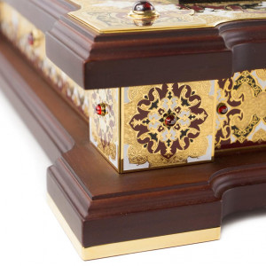 Нарды эксклюзивные «Императорский Орнамент» из яшмы Нарды эксклюзивные «Императорский Орнамент» из яшмы