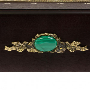 Шахматный ларец «Римские» из бронзы и креноида Шахматный ларец «Римские» из бронзы и креноида