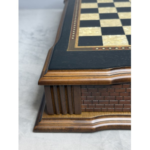 Эксклюзивные шахматы «Римская война» — роскошный ларец ручной работы Эксклюзивные шахматы «Римская война» — роскошный ларец ручной работы