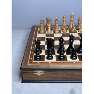 Шахматы подарочные в ларце "Презент" Шахматы подарочные в ларце "Презент"