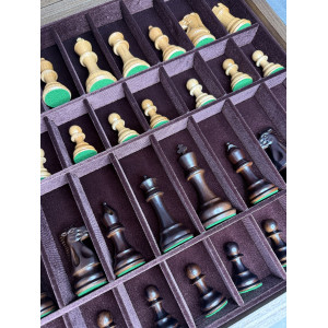 Шахматы подарочные в ларце "Презент" Шахматы подарочные в ларце "Презент"