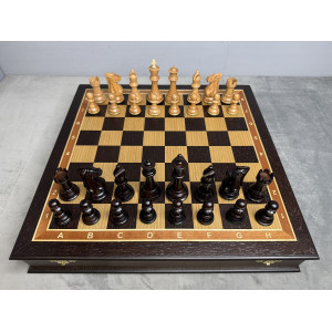 Шахматы подарочные «Дубовый король» в ларце