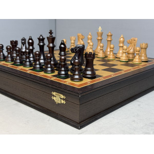 Шахматы подарочные «Дубовый король» в ларце