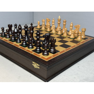 Шахматы подарочные «Дубовый король» в ларце