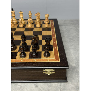 Шахматы подарочные «Карельский Император» в ларце 45