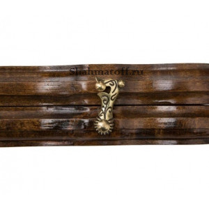 Нарды резные "Арарат и Хор Вирап" с ручкой 60, Haleyan, ручная работа