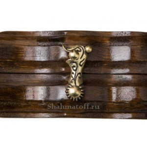 Нарды резные "Арарат" с ручкой 30, Haleyan