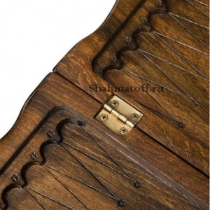 Нарды резные "Арарат" с ручкой 30, Haleyan