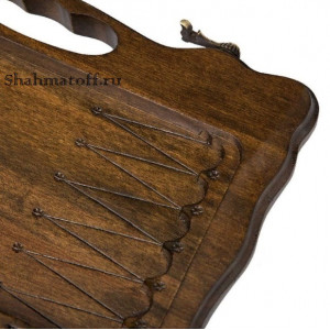 Нарды резные "Арарат" с ручкой 50, Haleyan