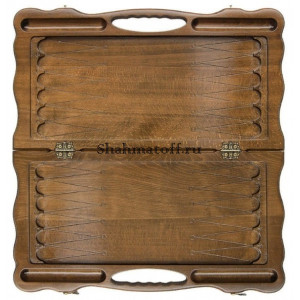 Нарды резные "Армянский узор 4" с ручкой 60, Haleyan