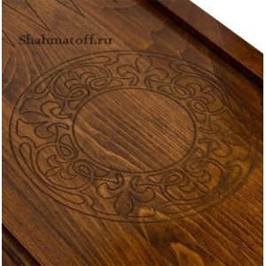 Нарды резные "Африканский Буйвол", Ustyan