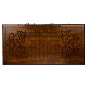 Нарды резные "Африканский Буйвол", Ustyan