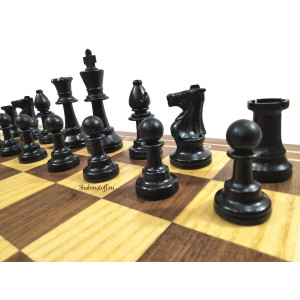 Шахматный ларец "Статус" венге с утяжелёнными фигурами 