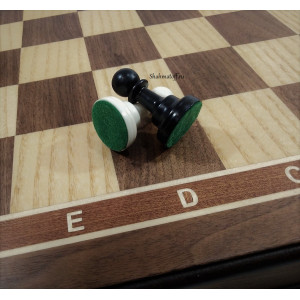 Шахматный ларец "Статус" венге с утяжелёнными фигурами 