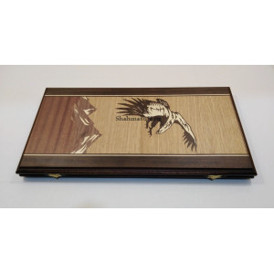 Нарды подарочные "Орёл на охоте" маркетри