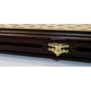 Нарды подарочные "Орнамент" маркетри 