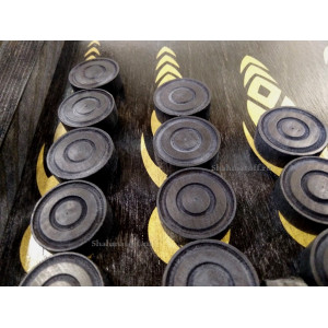     Нарды "Орден рыцаря"  чёрные золото