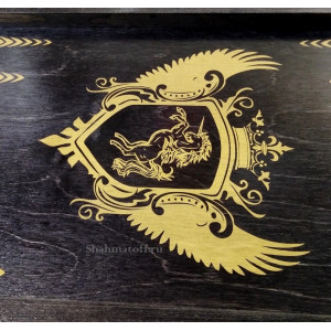     Нарды "Орден рыцаря"  чёрные золото